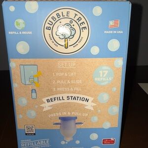 Bubble Tree Refillable Bubble Station